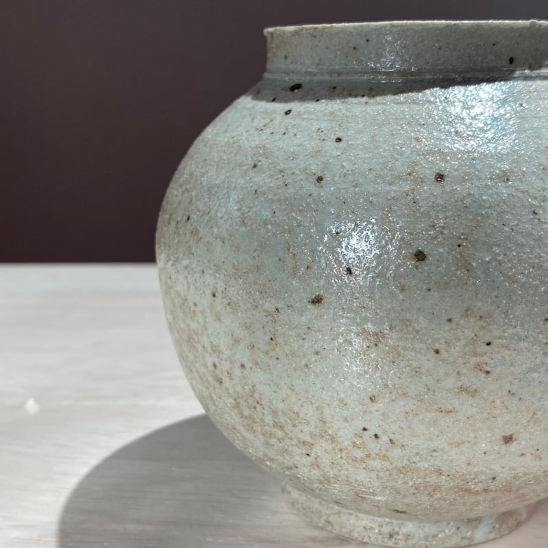 01 灰釉小壺 清水雄稀 | ryoisseki-online by うつわや涼一石