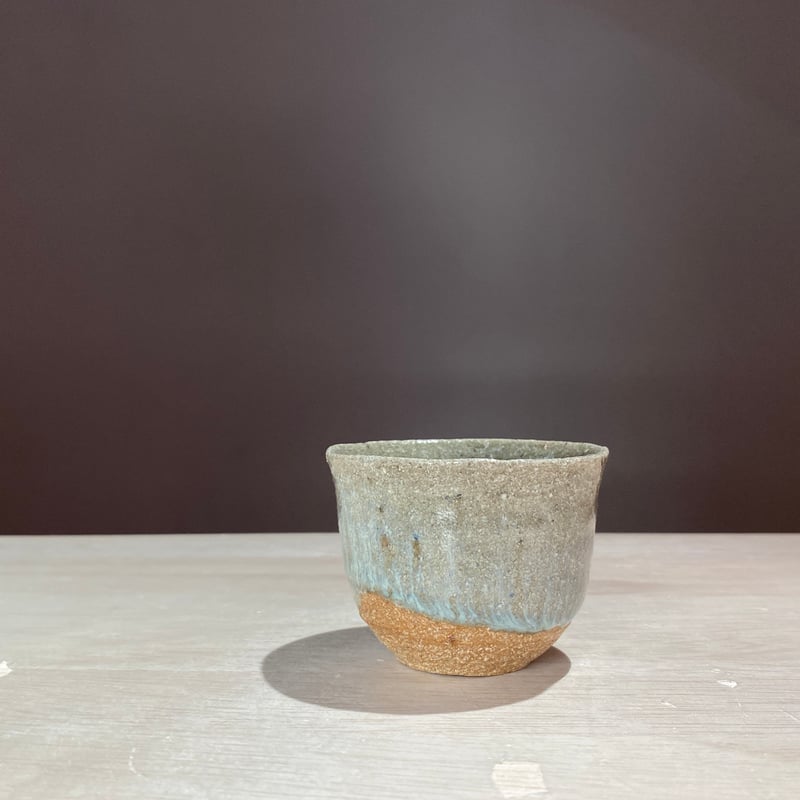45 斑唐津ぐいのみ 岸田匡啓 | ryoisseki-online by うつわや涼一石
