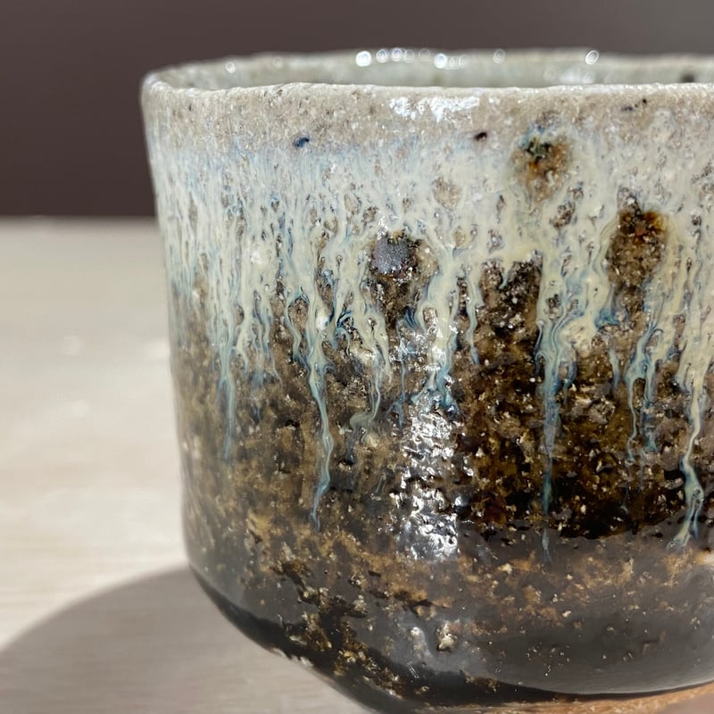 48 朝鮮唐津ぐい呑 田中孝太 | ryoisseki-online by うつわや涼一石