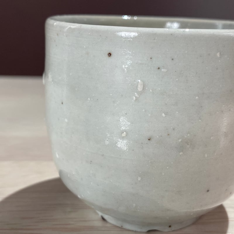 ゆのみ様 56-1 白磁ゆのみ 石井義久 | ryoisseki-online by うつわや涼一石