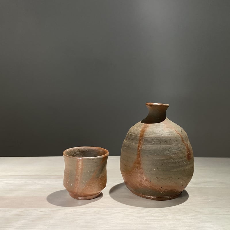07 火襷酒呑 高力芳照 | ryoisseki-online by うつわや涼一石