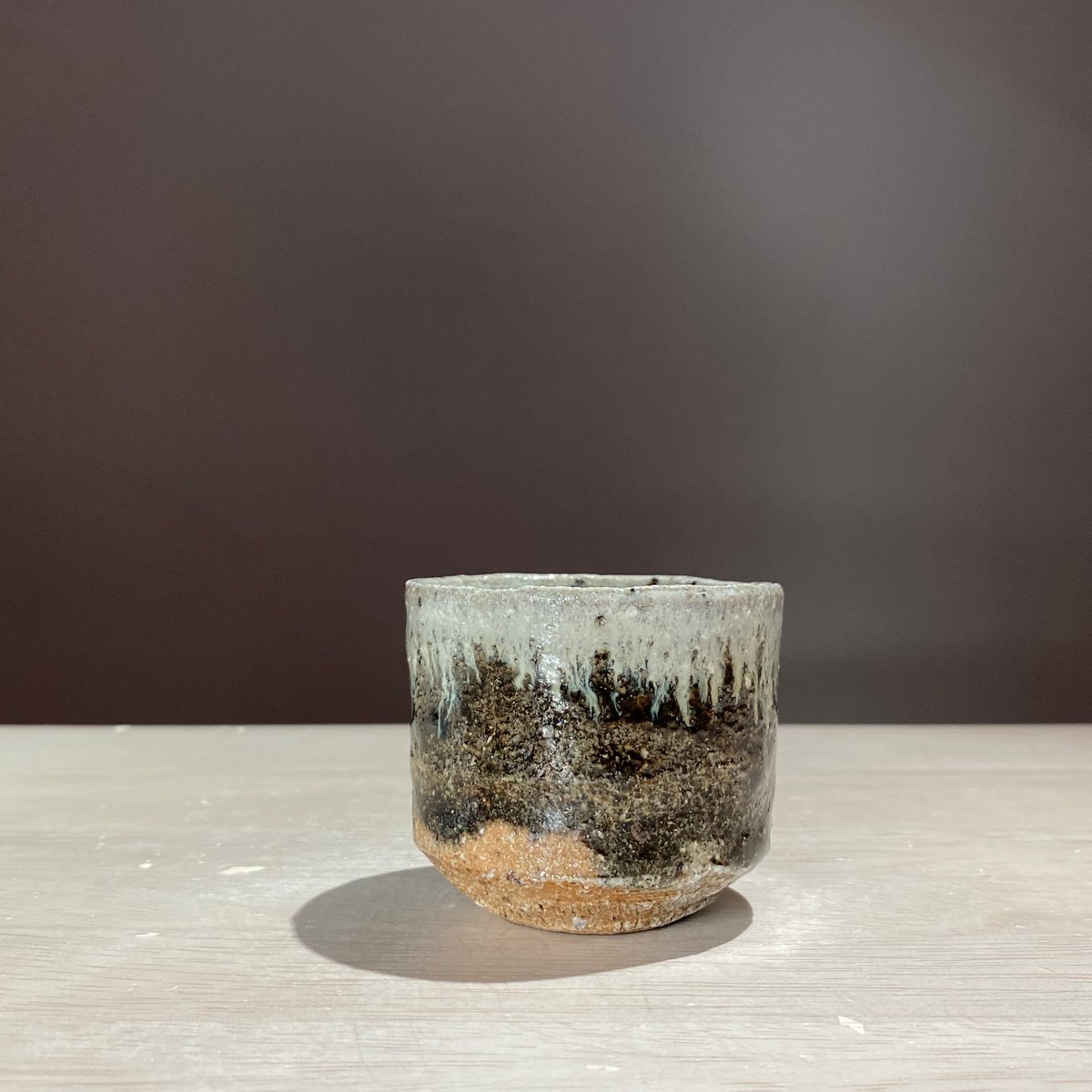 田中孝太 上位作 朝鮮唐津ぐい呑 ぐい呑 共箱 唐津焼 唐津ぐい呑 酒器