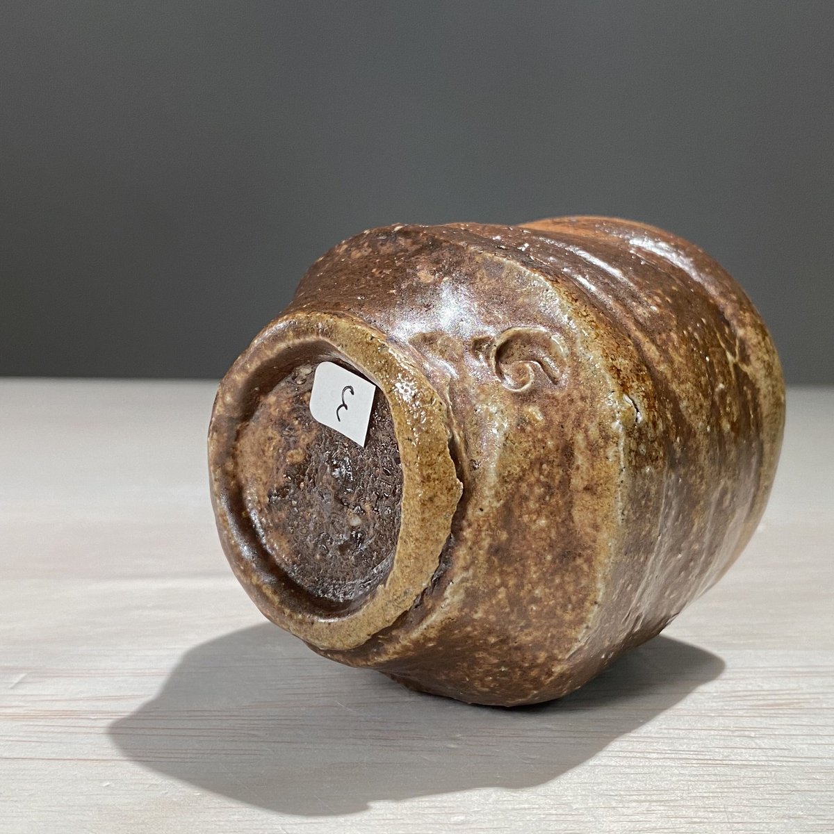 小山厚子①備前窯変ぐい呑 09 備前ぐい呑 小山厚子 | ryoisseki-online by うつわや涼一石