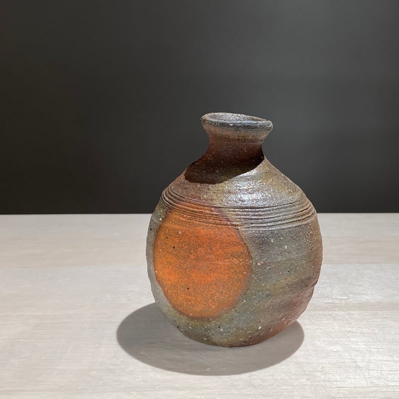 2505-20 備前窯変直線文徳利 佐藤雅國 | ryoisseki-online by うつ
