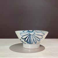 2501-6　染付飯碗　齋藤 理