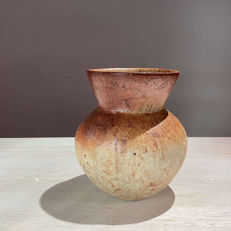 01 自然練込小壺 小山陽子 | ryoisseki-online by うつわや涼一石