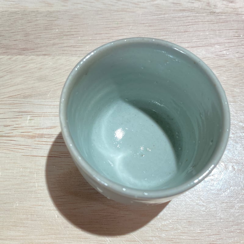 56-1 白磁ゆのみ 石井義久 | ryoisseki-online by うつわや涼一石