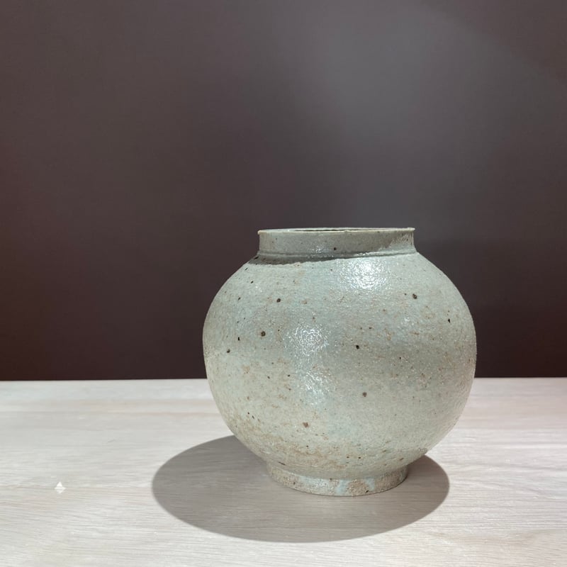 01 灰釉小壺 清水雄稀 | ryoisseki-online by うつわや涼一石