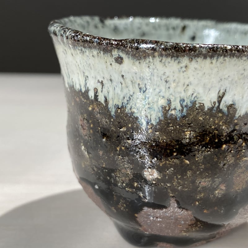 中川恭平　朝鮮唐津　鉢 2205-4 朝鮮唐津ぐい呑 中川恭平 | ryoisseki-online by うつわ