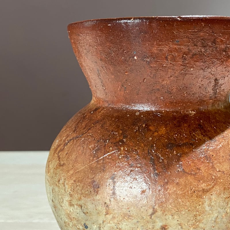 01 自然練込小壺 小山陽子 | ryoisseki-online by うつわや涼一石