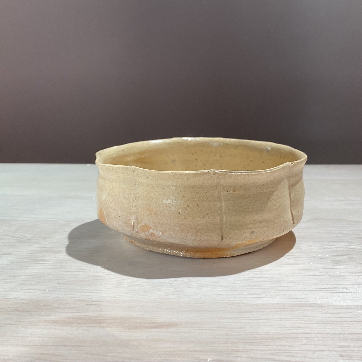 【8/30まで】川瀬隆一郎　ぐい呑み　井戸　七角盃　共箱　共布　栞付き 8/30まで】川瀬隆一郎 ぐい呑み 井戸 七角盃 共箱 共布 栞付き 8/30