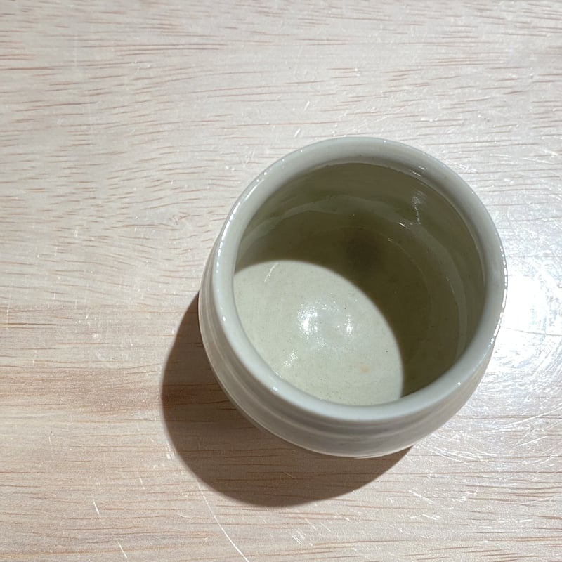 陶芸家　作家物　戸川雅尊　白磁　白瓷　しのぎ　盃　ぐい呑　酒器　酒盃　鎬　共箱 Amazon.co.jp: 陶芸家 作家物 戸川雅尊 白磁 白瓷 しのぎ 盃