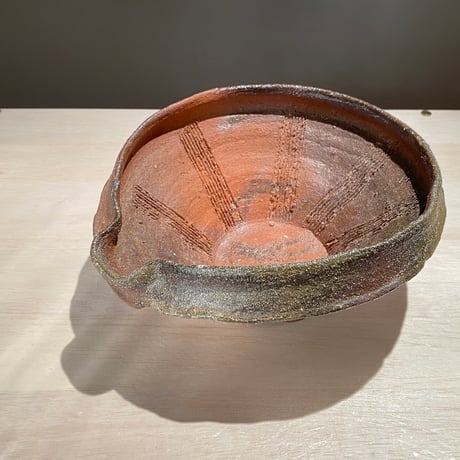 備前焼　手持ち桶　I41-1 備前焼 手持ち桶 I41-1