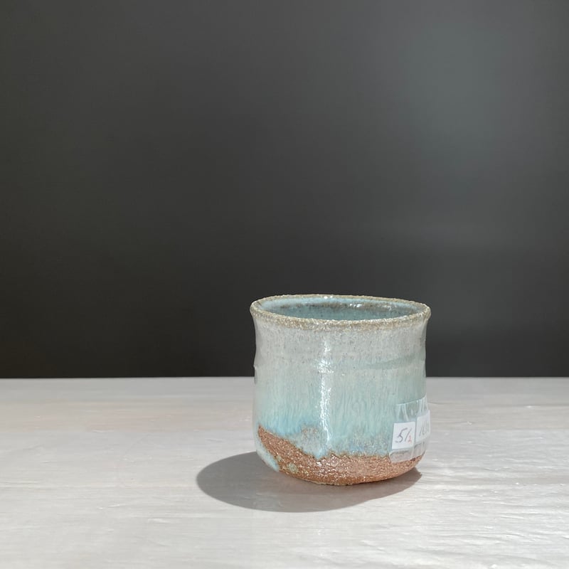 51-2 斑唐津ぐい呑 伊藤明美 | ryoisseki-online by うつわや涼一石