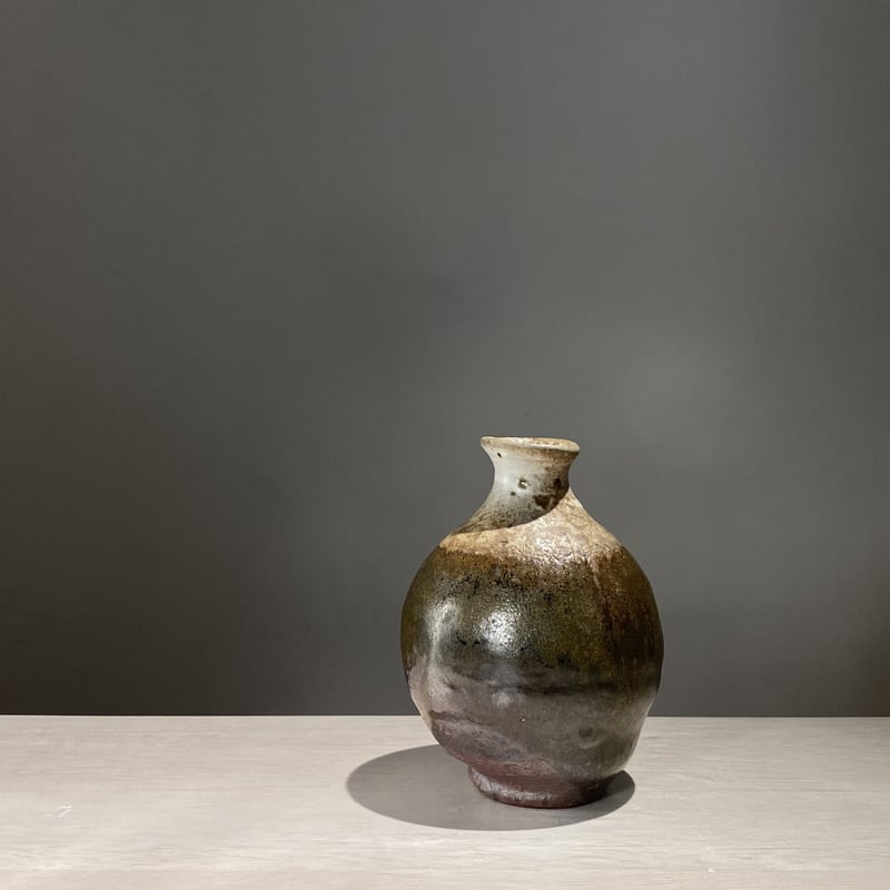 101 朝鮮唐津徳利 金重有邦 | ryoisseki-online by うつわや涼一石