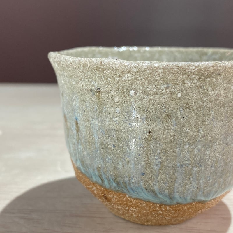 45 斑唐津ぐいのみ 岸田匡啓 | ryoisseki-online by うつわや涼一石