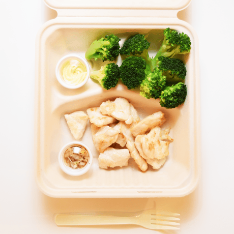 【ブロッコリー定食】鶏胸肉のねぎ塩焼き５食分