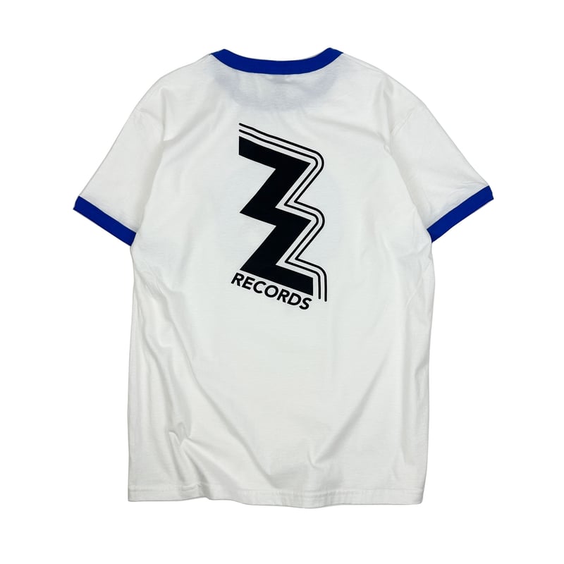 ゆ*た様 M＆M PRINT RINGER S/S TEE White×Navy M＆M PRINT RINGER S/S TEE White×Navyキムタク着