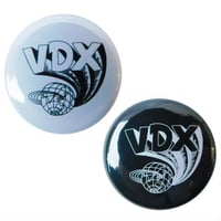 VDX / 缶BADGE (丸型25mm)