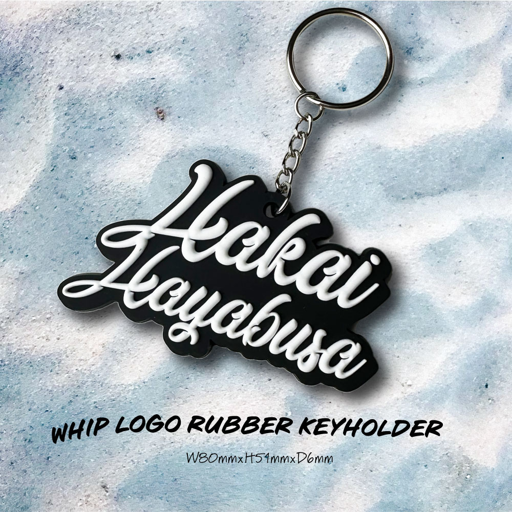 HH / WHIP LOGO RUBBER KEYHOLDER | ZIGGZAGG RECO