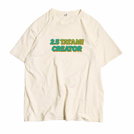 J上 / 2.5 TATAMI CREATOR S/S TEE