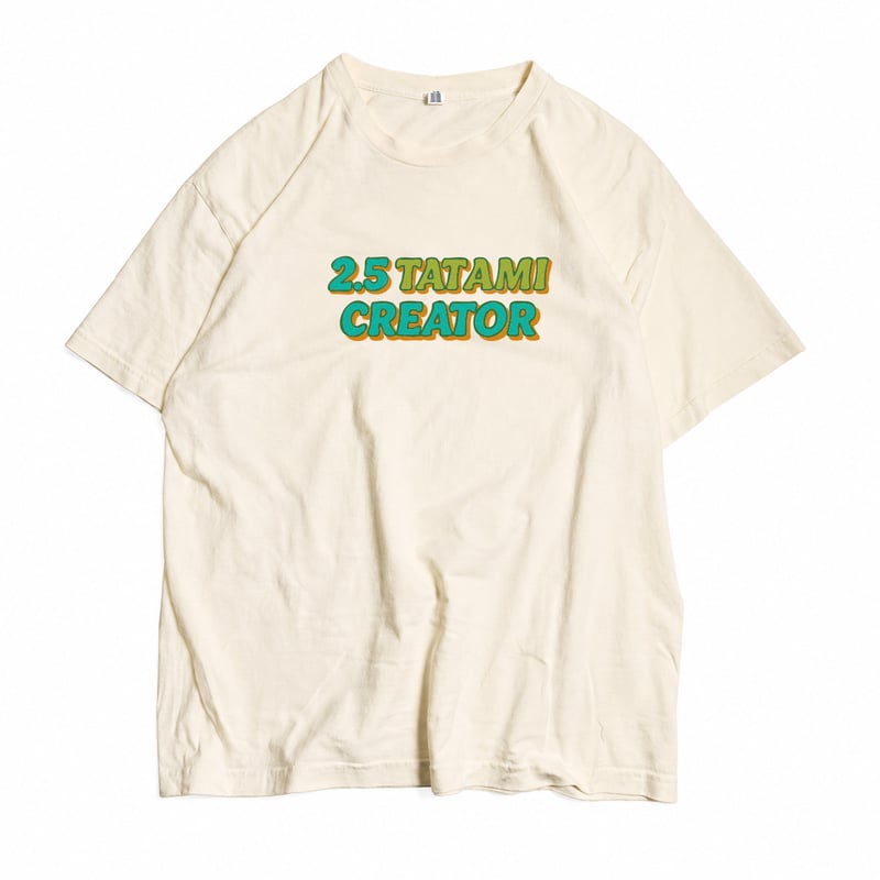 J上 / 2.5 TATAMI CREATOR S/S TEE | ZIGGZAGG RECO