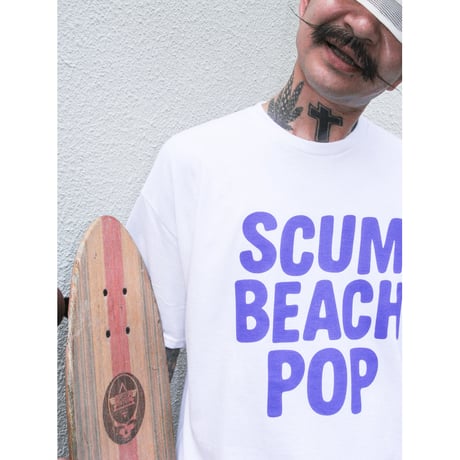 ZZR /  SCUM BEACH POP S/S TEE