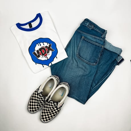 VDX / DISSOLVE TARGET RINGER S/S TEE