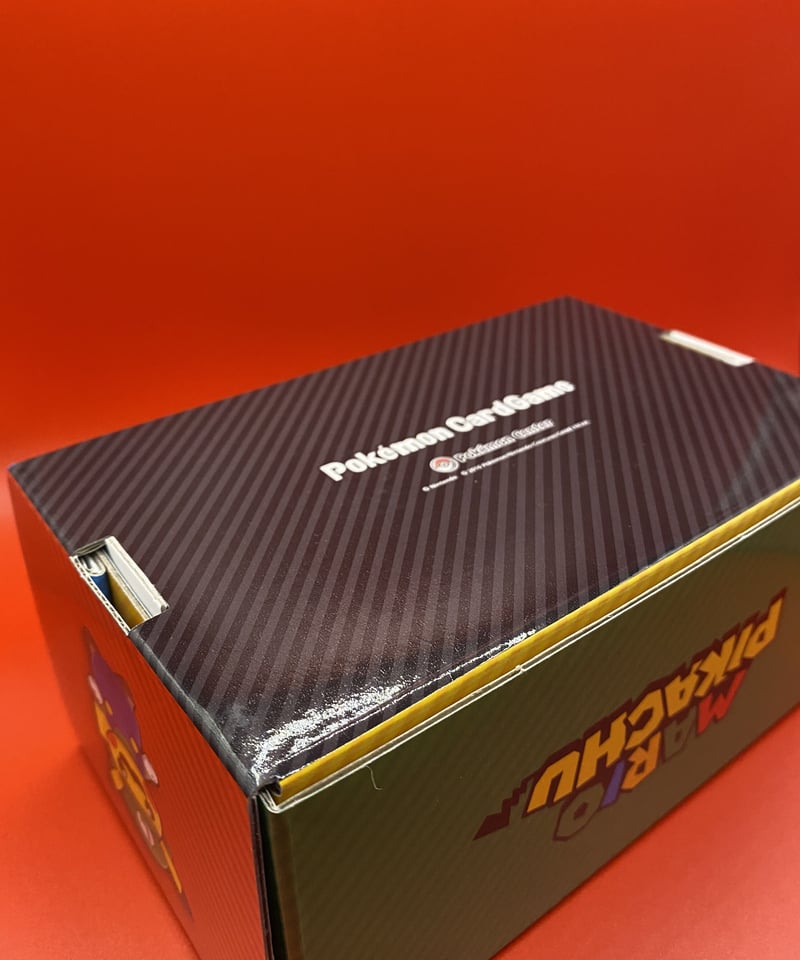 中古》マリオピカチュウ スペシャルBOX （空箱・スリーブ・仕切り板