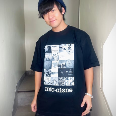 【GOODS】mic-alone HISTORY Tシャツ
