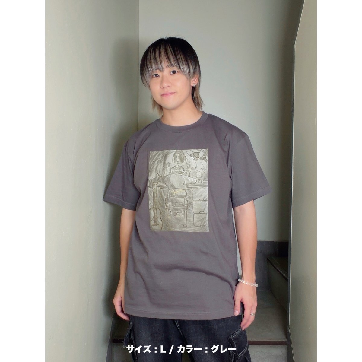 マカロン  白Tシャツ Sサイズ2枚/Lサイズ 1枚 GOODS】Tシャツ『Freeze』 | マカロンショップ -mic-alone Offic