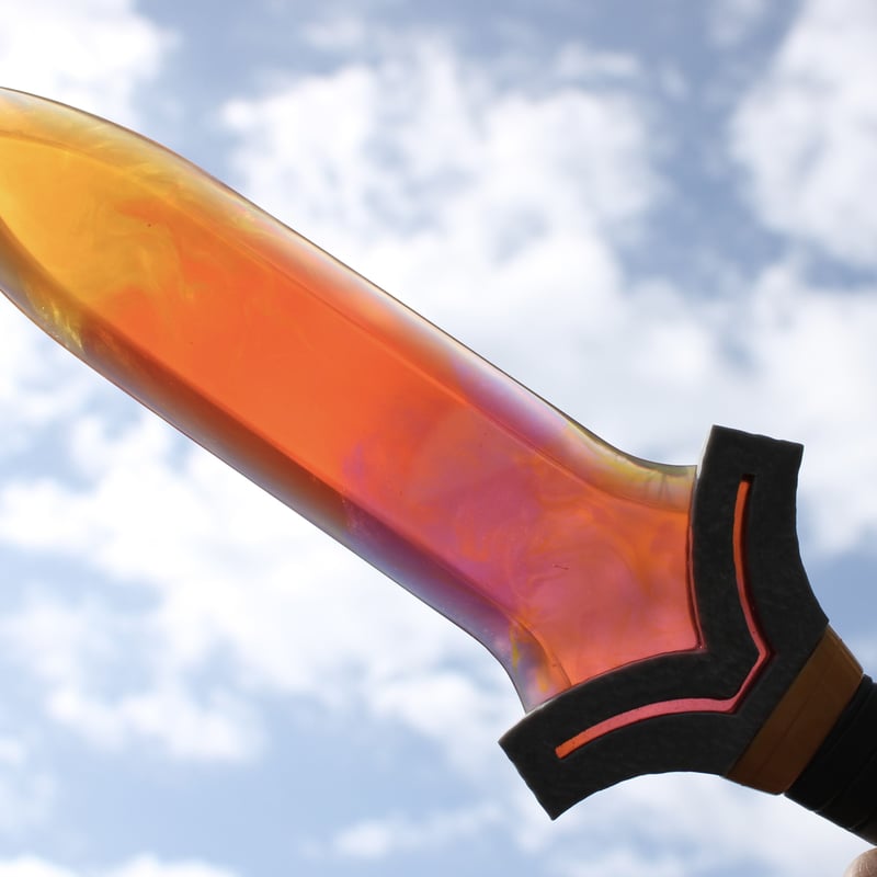 黒曜の炎脈　Obsidian Fire Vein　プロモ　左右セット EN】《Cold Foil》[Draconic Warrior] Obsidian Fire Vein/黒曜