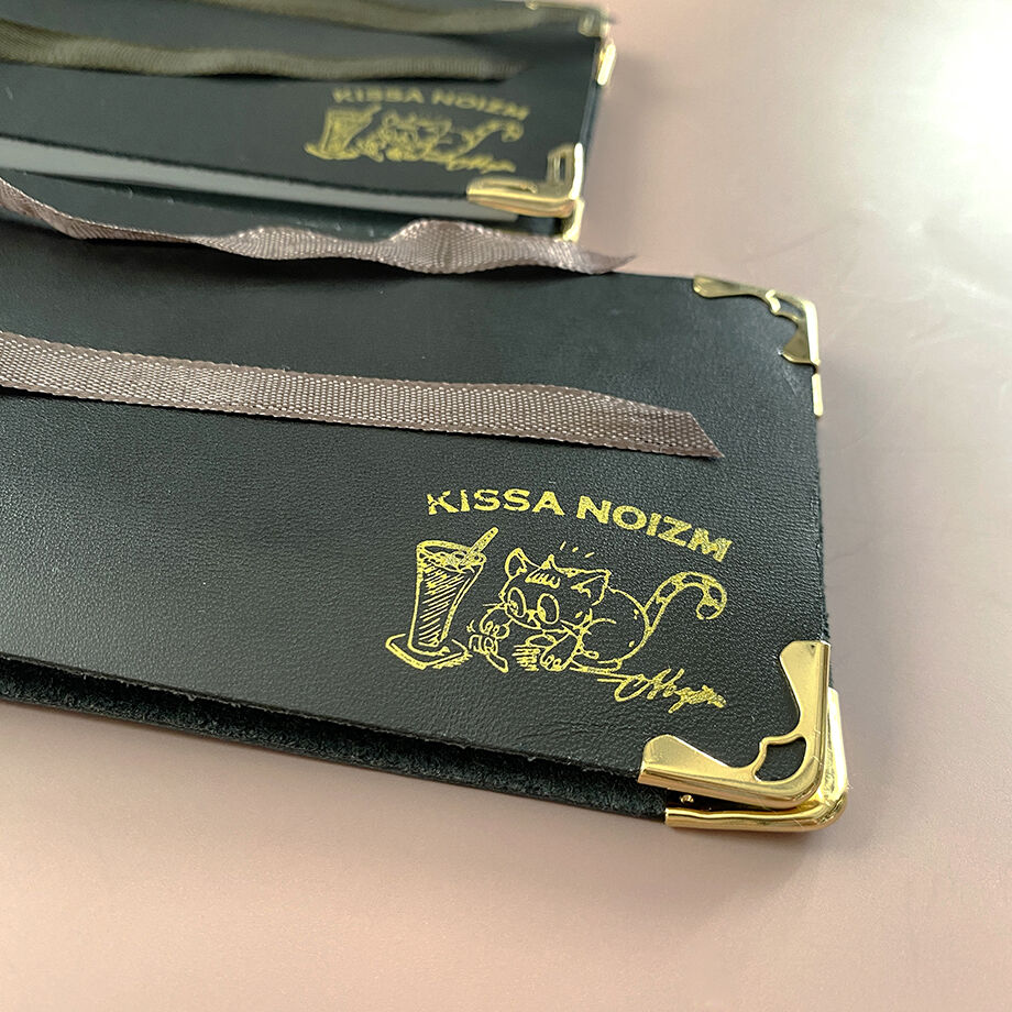 レザーメモパッド : トモエリバー | 喫茶Noizm