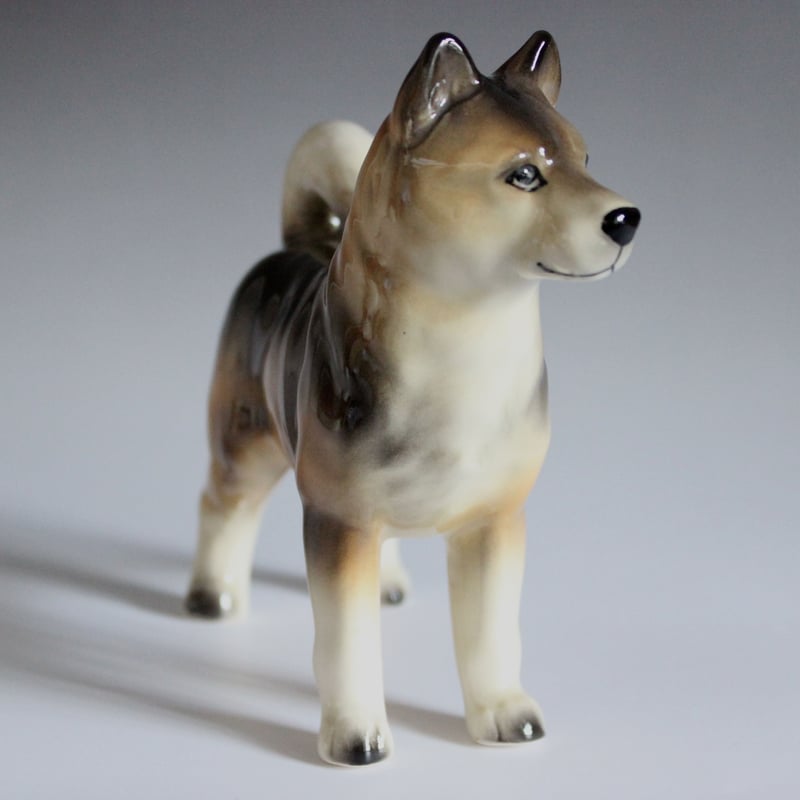 陶器犬置物 柴犬 ゴマ 小 立ち姿 | Haniibaaz 陶器犬置物 柴犬 ゴマ 小 立ち姿 | Haniibaaz
