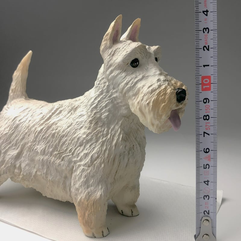 犬置物 スコティシュテリア 【ウィートン/ ブラック/ ブリンドル