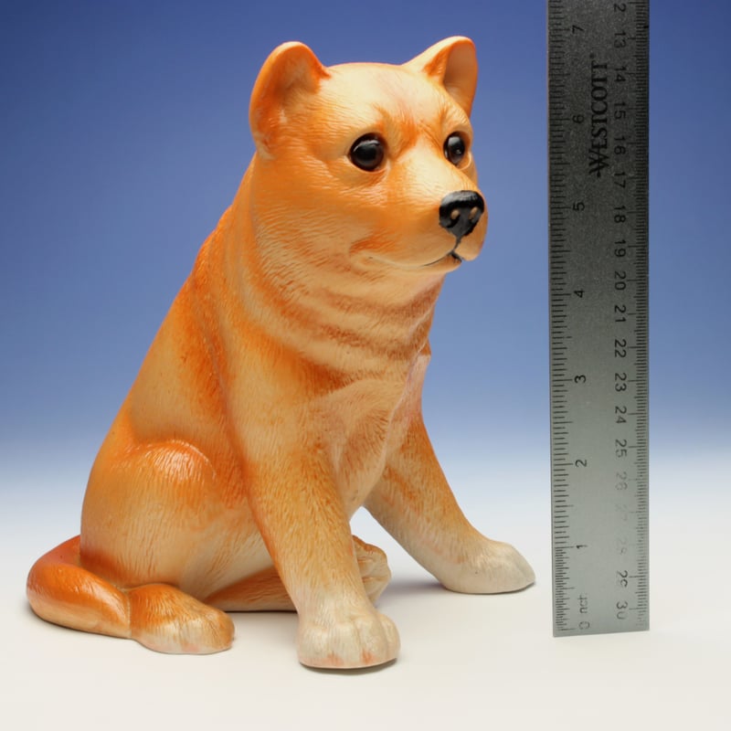 犬置き物　陶器製 犬の置物 陶犬 陶器製 送料無料 輸入雑貨 玄関 オブジェ