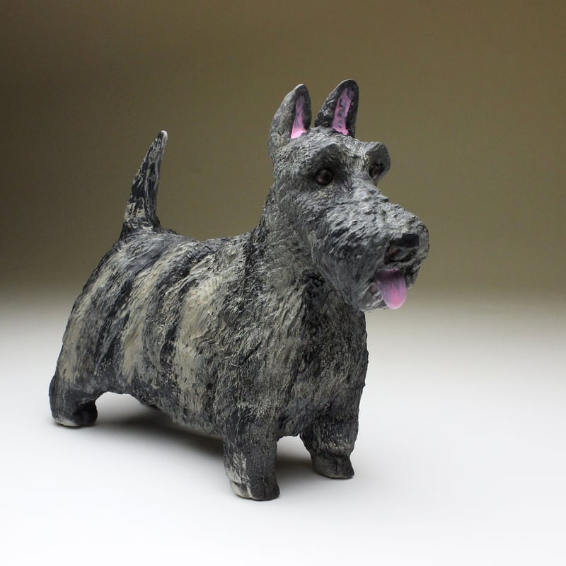 CHRISTOFLE クリストフル　犬　スコティッシュテリア　銀製　置物 CHRISTOFLE クリストフル 犬 スコティッシュテリア 銀製 置物 【公式通販】