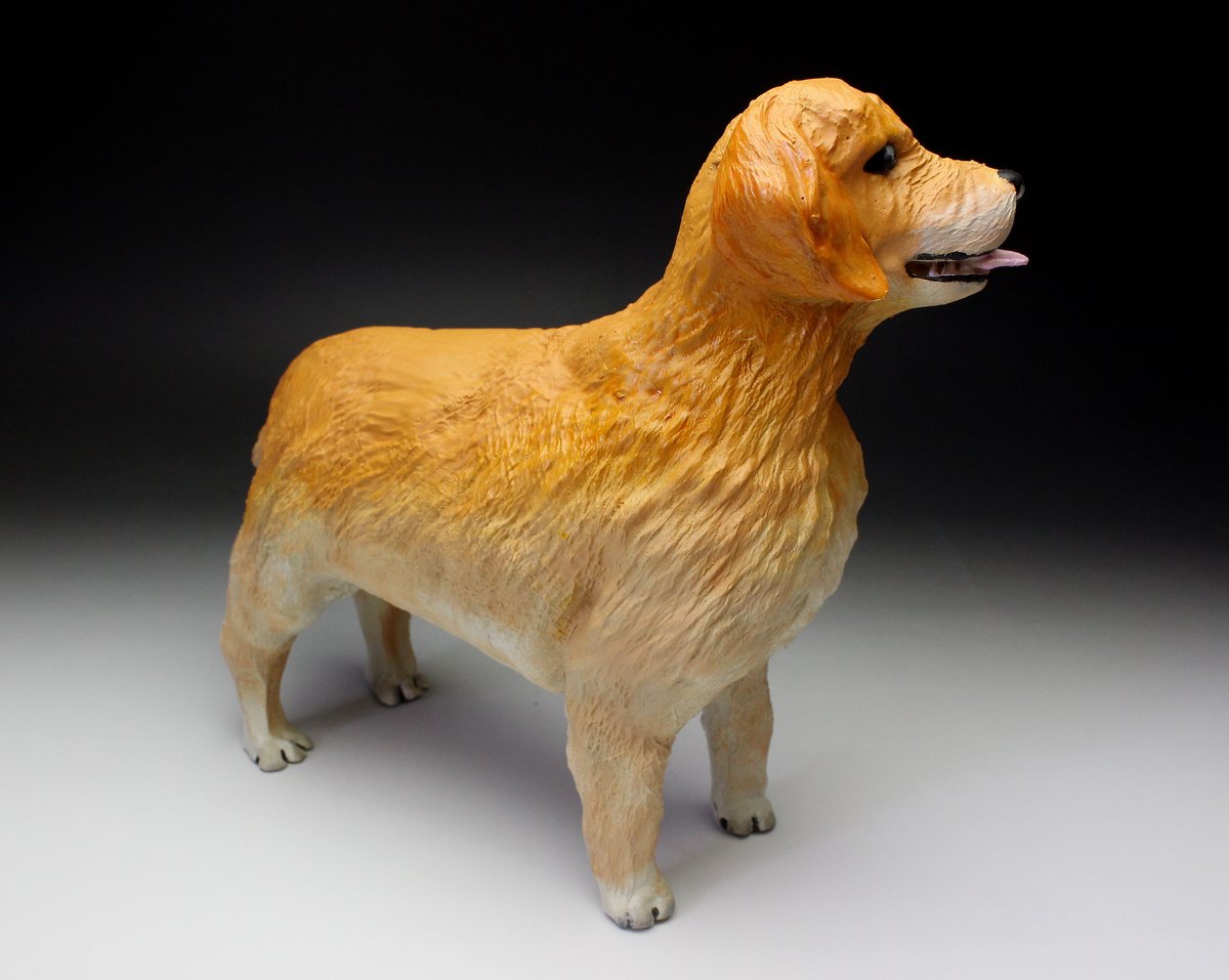 犬（ゴールデンレトリバー）置物 インテリア 状態美品✨ 最安値✨ - 特撮