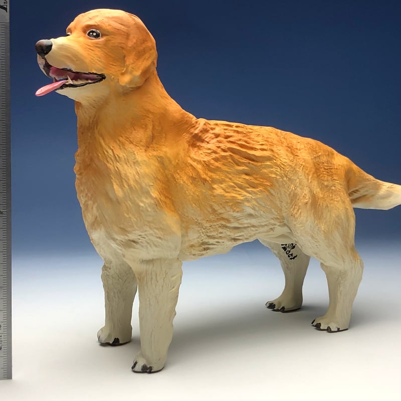 サンディキャスト ゴールデンレトリバー LL 置物 オブジェ 犬 サンディ