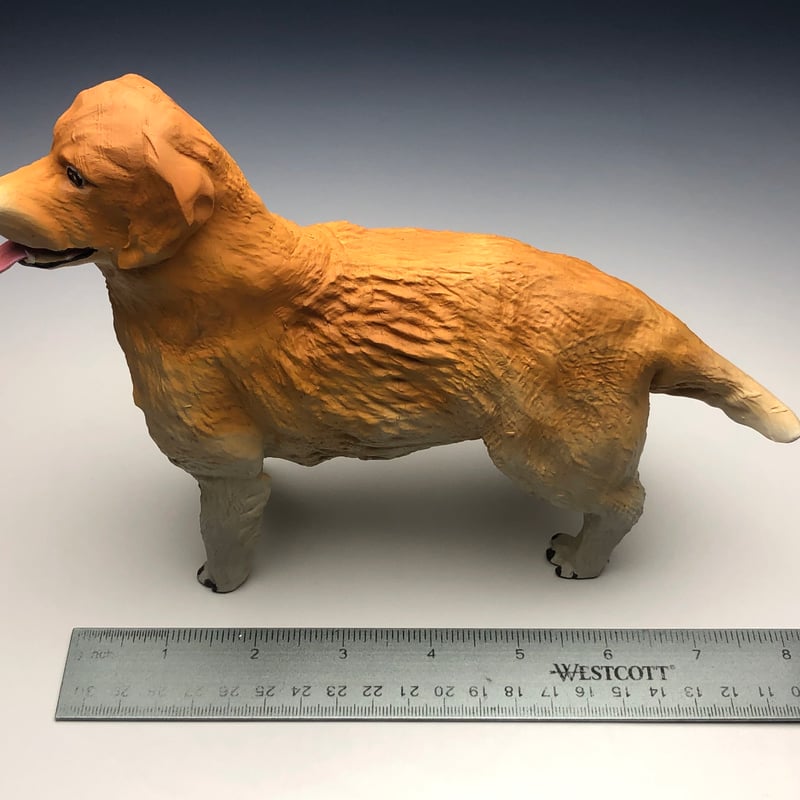 樹脂製 犬置物 ゴールデンレトリバー ドッグフィギュア レジン 樹脂製 犬置物 ゴールデンレトリバー ドッグフィギュア レジン