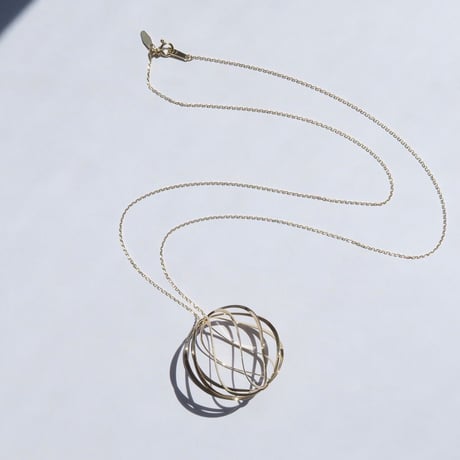 Flowing lines（N-138）Necklace