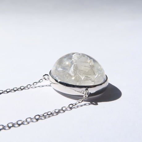 【Necklace】クォーツインクォーツ