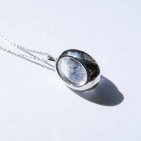 デュモルチェライトインクォーツA　Necklace