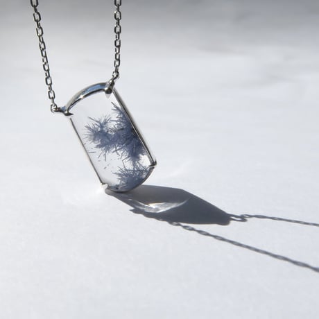 【Necklace】デュモルチェライトインクォーツE