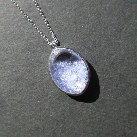 【Necklace】デュモルチェライトインクォーツC