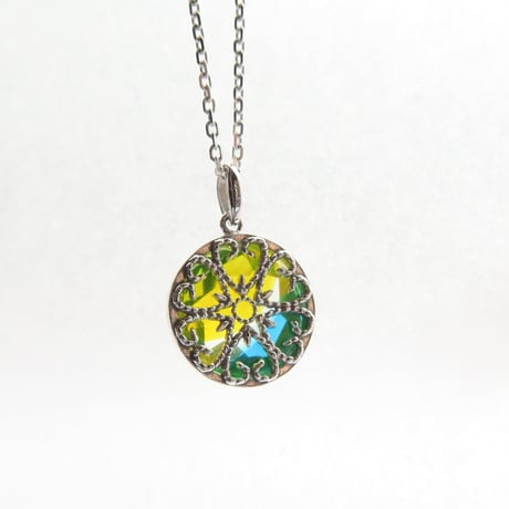 【necklace】　硝子の宝石 Beach