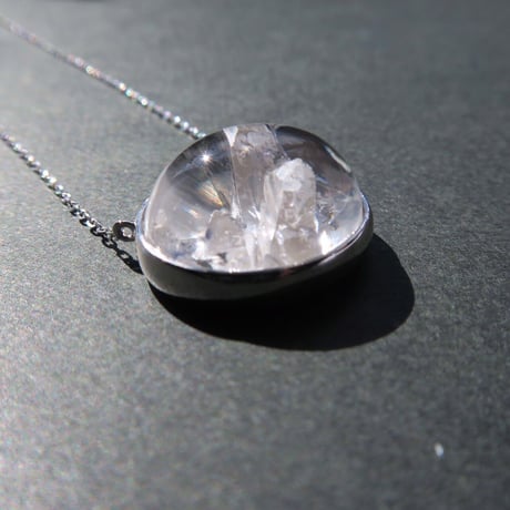 【Necklace】クォーツインクォーツ