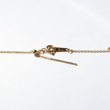 【necklace】　ピーターサイト 10mm ぺたんこさくらシェイプ