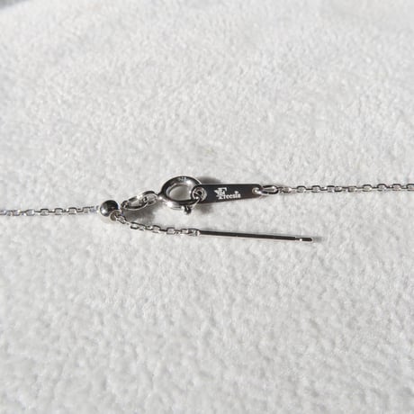 【necklace】　バイカラーアメジスト　7mm　さくらシェイプ