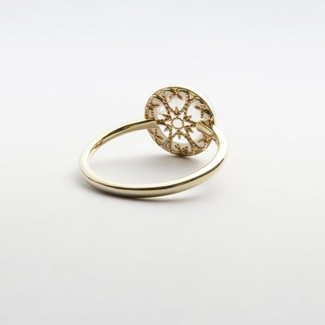 【ring】　硝子の宝石 snow dome